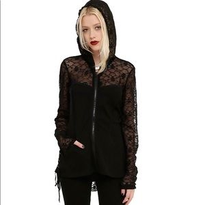 Royal Bones by Tripp Lace Hoodie Size Medium